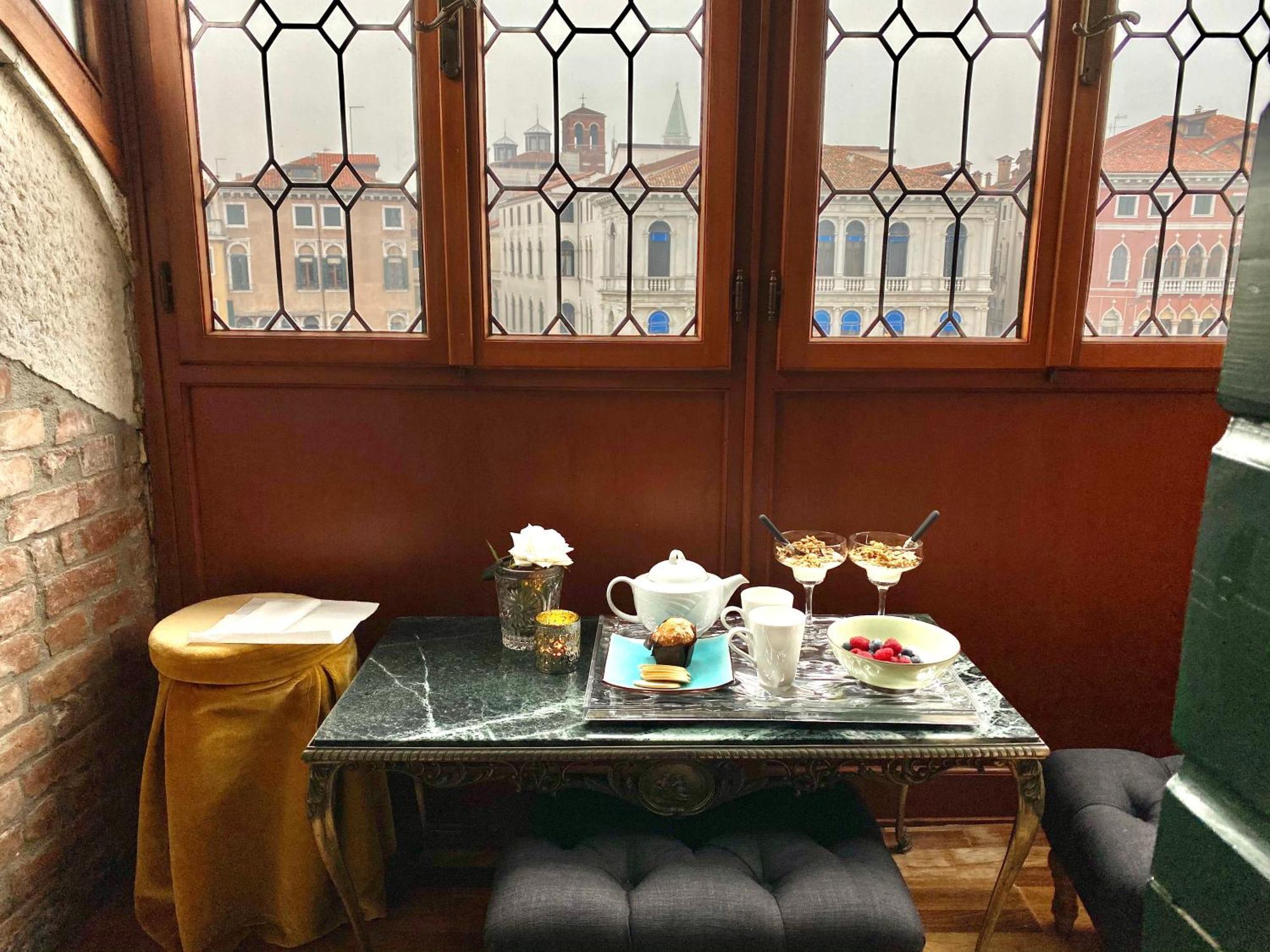 Rialto Terrace On The Grand Canal Venecia Exterior foto